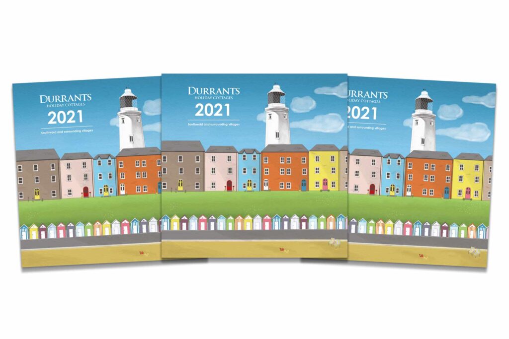 Print Marketing for Durrants holiday brochures