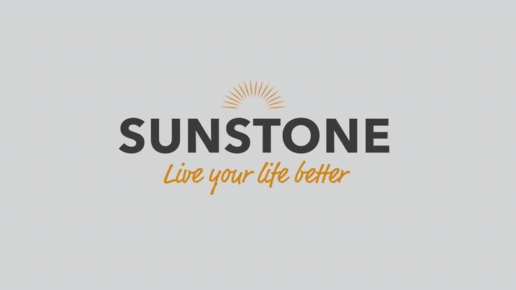 Sunstone Living Logo Design